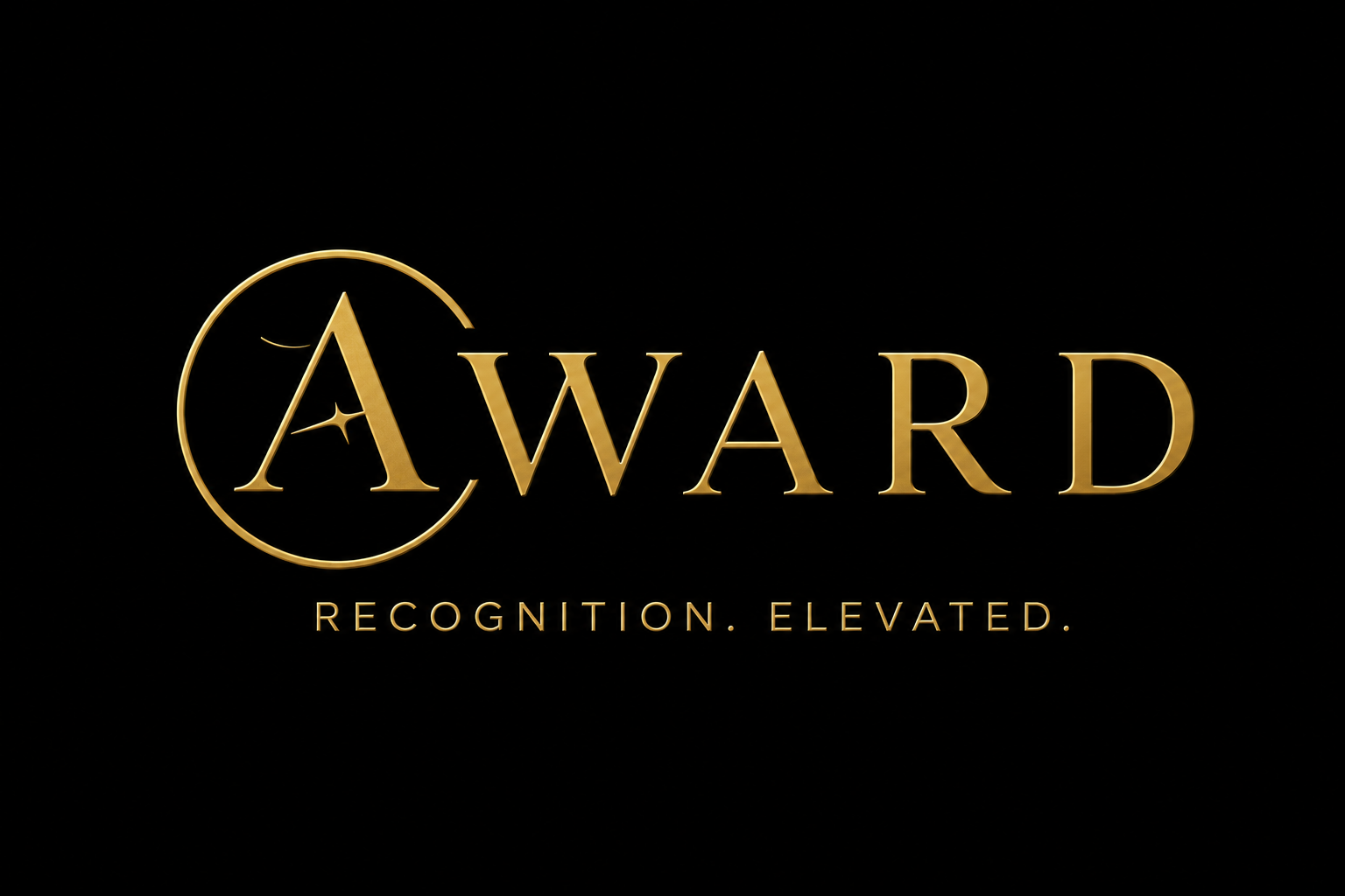 Award — Recognition. Elevated.
